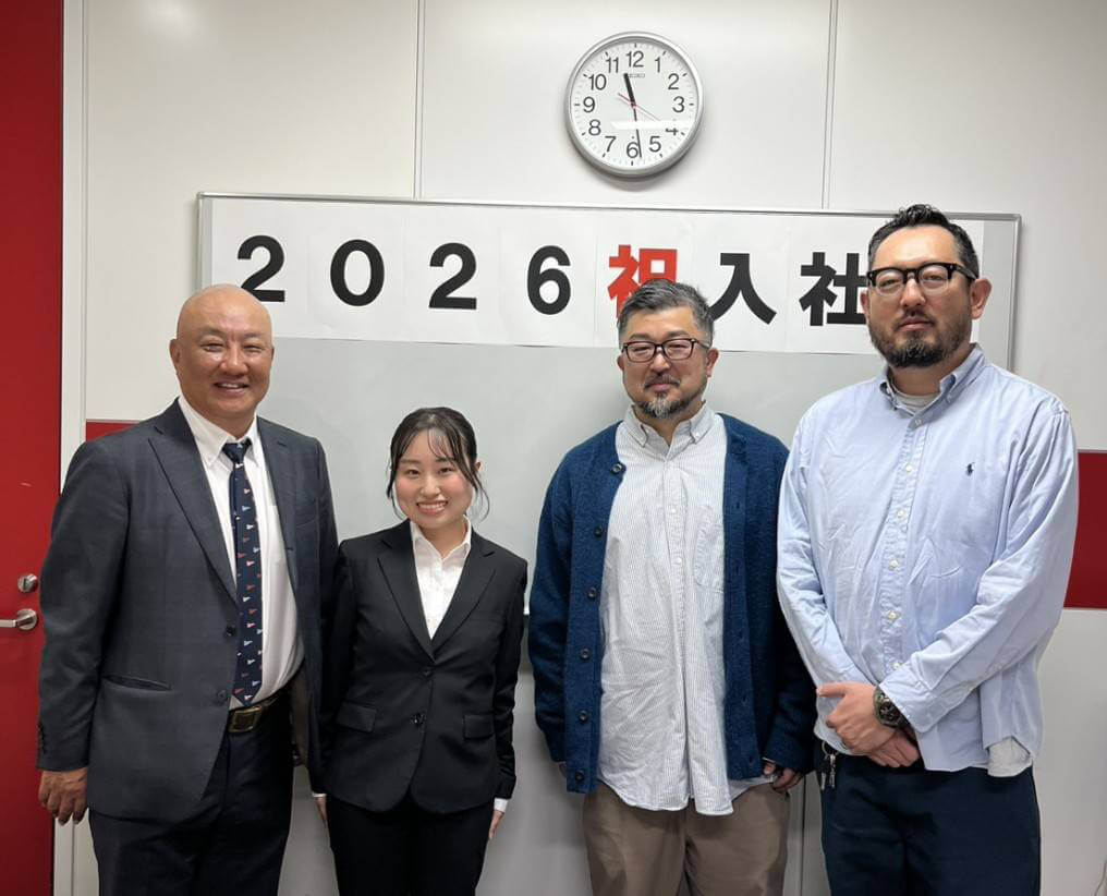 入社式が行われました！